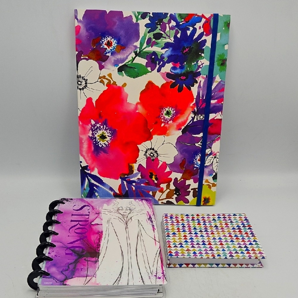 Floral and Geometric Notebook & Planner Set